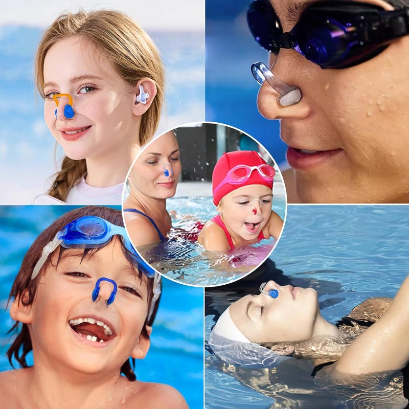 KYLELOVE Swimming Nose Plug,Silicone Swimming Nose Clip for Adults and Kids(Age 7+) Pool Swim Accessories Gear for Water Sports with Box Storage - Image 5